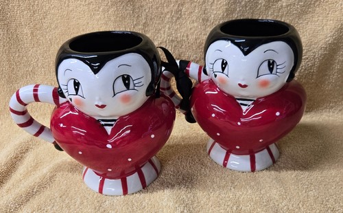 Johanna Parker CHICA Mug Carnival Cottage Valentine’s Day Heart Theme Never Used