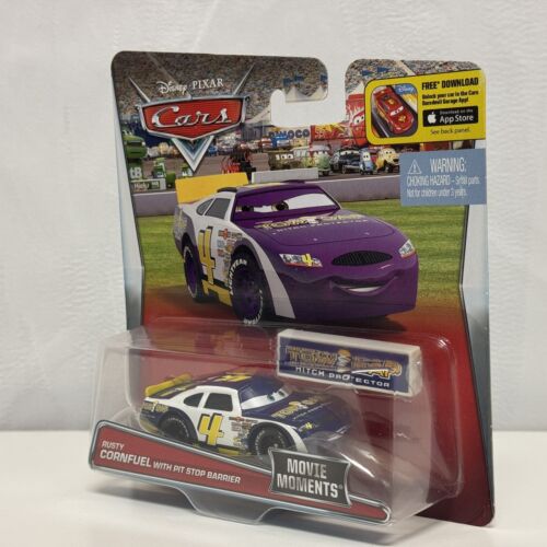 Disney Pixar Cars - MOVIE MOMENTS RUSTY CORNFUEL PIT STOP BARRIER - 1:55 Diecast - Picture 2 of 4