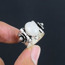 Choose Your Gemstone 925 Sterling Silver Ring Jewelry Handmade Vintage Ring