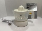 Elite Gourmet ETS-411 BPA-Free Electric Citrus Juicer Extractor: Compact Large