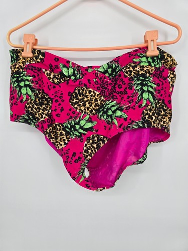Torrid Animal Print Size 1X Womens Swimsuit Pink 2 Piece - Picture 3 of 9