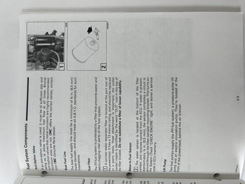 Johnson Evinrude 150 1998 175 HP EC FFI Ficht manual de servicio OMC 520211 prioridad - Imagen 20 de 21