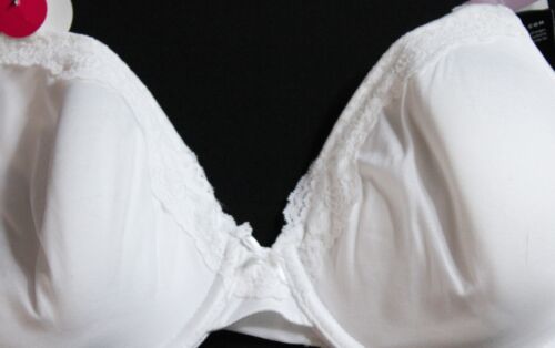 Maidenform Women's Convertible Strap Hook & Eye T Shirt Bra JE9 White 34D NWT - Picture 2 of 3