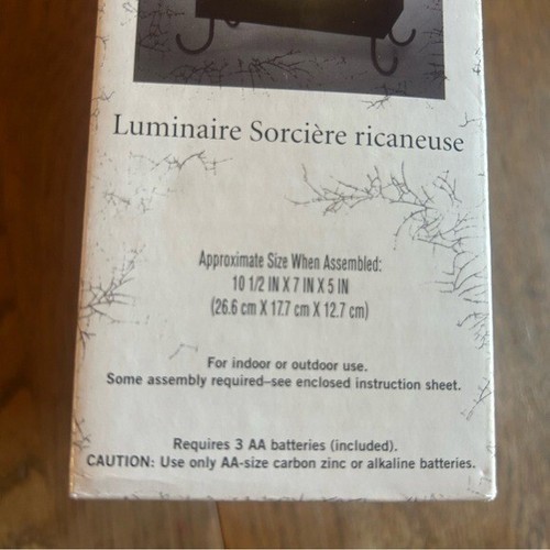 Vintage 2005 Hallmark Gackernde Hexe Koryphäe Halloween Display mit Box Bewegung - Bild 8 von 11