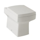 KVIT Embrace Square Toilet Seat Only POT138EB - Soft Close Wrap Over