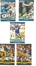 1990 Pro Set Football Cards You Choose (101-194).  Find your missing cards!