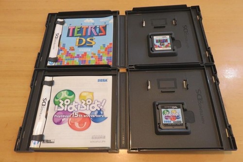 Puyo 15th Anniversary & Tetris DS set Nintendo DS NDS Japanese ver Tested - Picture 3 of 4