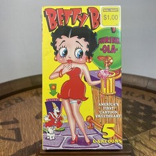 Betty Boop Betty in Blunderland [VHS 1991] Great Condition- 5 Cartoons 