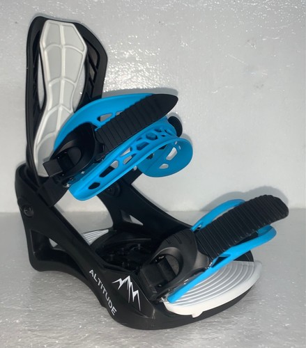 FIJACIONES DE SNOWBOARD HOMBRE ALTITUDE RIDER 4X4 BURTON 3D & EST NEGRO/AZUL S/M - Imagen 5 de 7
