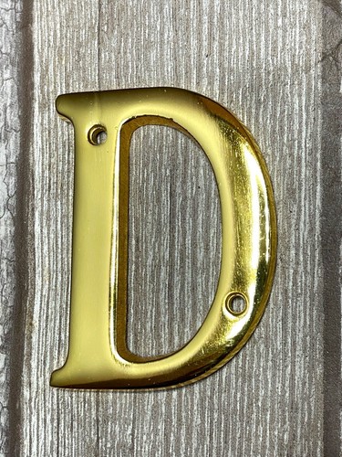 Brass 3" letters, A-Z\ 3" polished Brass finish - complete with fixings - Picture 16 of 38