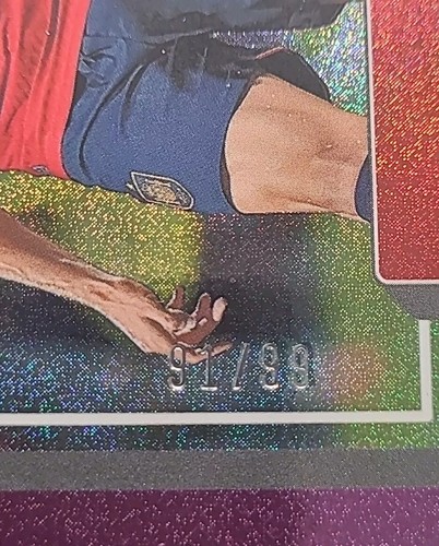2022-23 Panini Donruss Soccer, Yeremy Pino - Spain, Purple Foil /99 - Picture 3 of 3