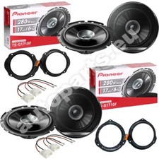 Kit 4 Pioneer TS-G1710F Lautsprecher Vorne Und Hinten Für Ford C-Max Ab 2003