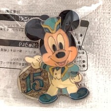 Tokyo Disney Resrot DisneySEA 15th Anniversary Pin Mickey Mouse From Japan TDS
