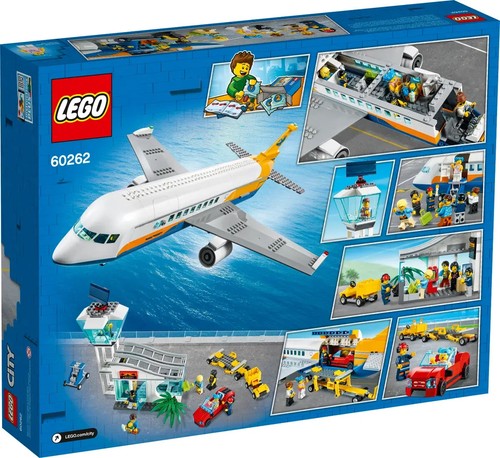 NEW IN BOX LEGO CITY PASSENGER AIRPLANE 60262 Sealed & Retired - Picture 4 of 4