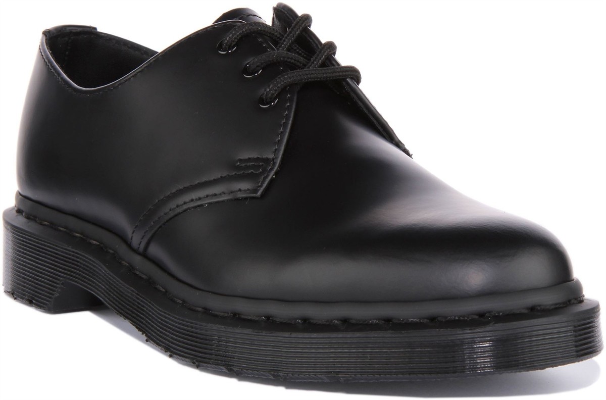 Dr.Martens 1461MONO サイズ26cm Dr Martens 1461 Mono Unisex 3 Eye Unisex Plain Shoe In All Black