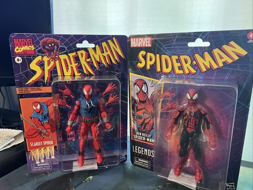 Spider-Man und Scarlet Spider, Ben Reilly, Hasbro Marvel Legends, 6, Neu in OVP - Bild 1 von 10