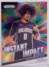2023-24 Panini Prizm Instant Impact #24 Anthony Black RC - Orlando Magic