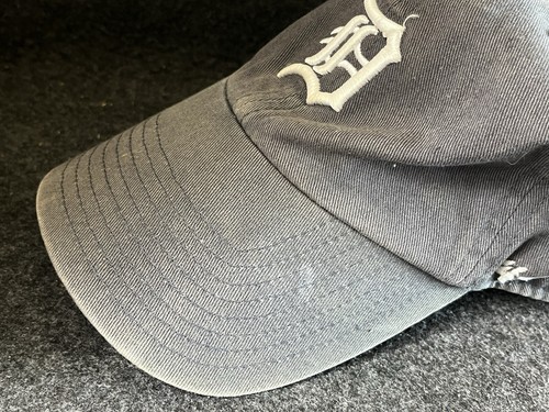 Detroit Tigers Mütze handsigniert Baseball Cap signed Autogramm grau 47 Forty Seven - Bild 10 von 19