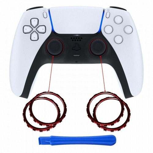 eXtremeRate Parts Custom Accessories Accent Rings with Tool for ps5 Controller - Picture 27 of 180