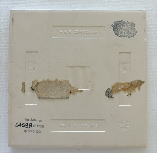 Pablo Picasso ceramic art tile. Limited Edition Tile From La Femme Series 6”x6” - 第 2/10 張圖片