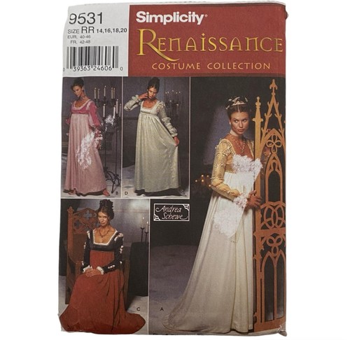 Mc Calls & Simplicity Renaissance Costumes LARP Theater Play Medieval Gown Lot - Picture 6 of 13