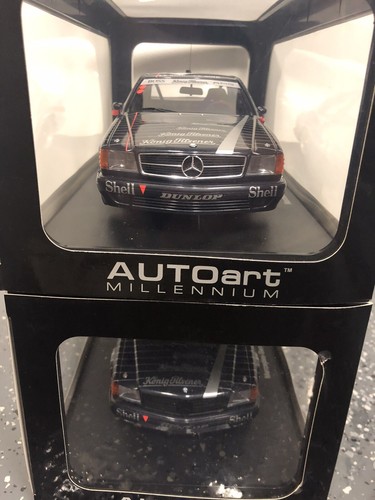 AUTOart Mercedes-Benz 500 SEC AMG 1989 SPA #5 & #6 1/18 *BRAND NEW SUPER RARE* - Picture 8 of 12
