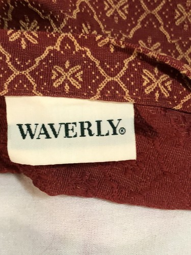 VNT Waverly Floral Comforter Set 2 Standard Shams Multicolor 90x90 Yellow Red - Picture 9 of 10