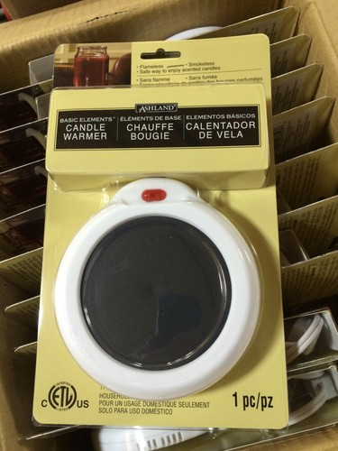 Electric Candle Warmer to Heat Scented Candle Melts Tarts Wax Jars SAFE NO FLAME