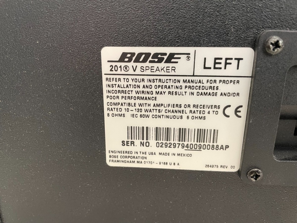 Bose 201 Series V Main / Stereo Speakers for sale online | eBay Bose 201 Series V Main / Stereo Speakers for sale online | eBay