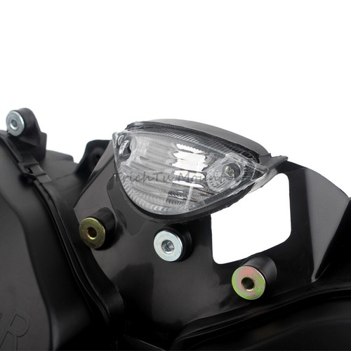 Conjunto de faros personalizados con ojo de diablo azul ángel blanco para Honda CBR600RR 03-06 - Imagen 6 de 15