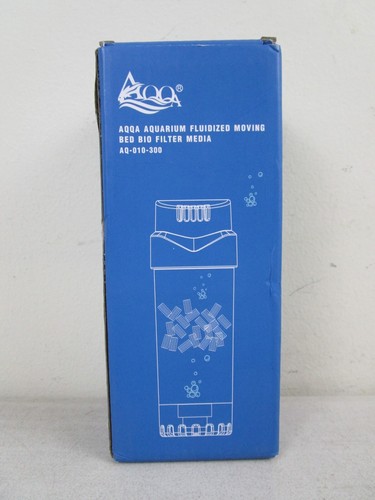 AQQA Aquarium Fluidized Moving Bed Bio Filter Media 10-40 Gallon Fresh & Salt - Picture 2 of 8