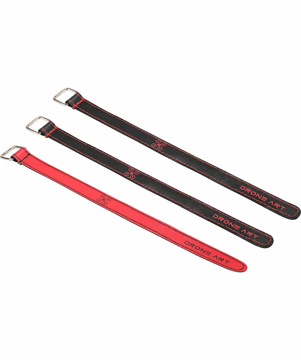 Drone Art 3pcs Anti-Slip Battery Straps for Drones Heli Drone Art 3pcs Anti-Slip Battery Straps for Drones Heli