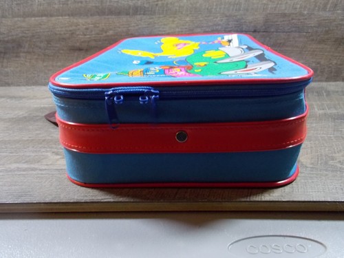 Sesame Street Suitcase Blue Vintage Jim Henson Productions Luggage - Picture 15 of 24