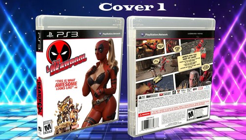 Deadpool - Custom Spicy PS3 Cover. NO GAME! or CASE! - Picture 2 of 11