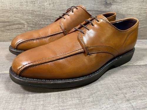Allen Edmonds Road Warriors Brown Leather Oxfords Shoes Mens Size 8.5 D