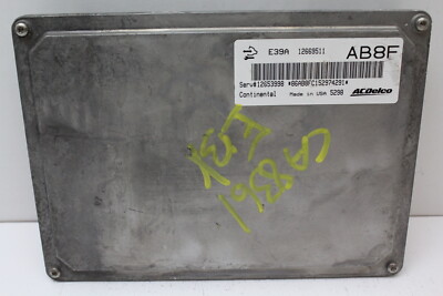 13-16 Chevrolet Malibu 12653998 Computer Brain Engine Control ECU ECM EBX Module