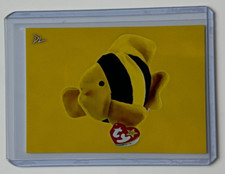 Bubbles The Fish Limited Edition Artist Signed “Beanie Babies” Trading Card 1/10