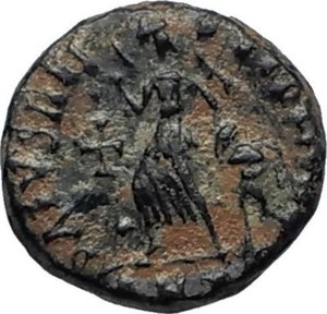 THEODOSIUS-I-the-Great-388AD-Ancient-Roman-Coin-VICTORY-ANGEL-amp-CROSS-i67020