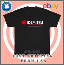 Idemitsu Japanese petroleum Men's T-Shirt American Size Tee Shirt Size S-5XL