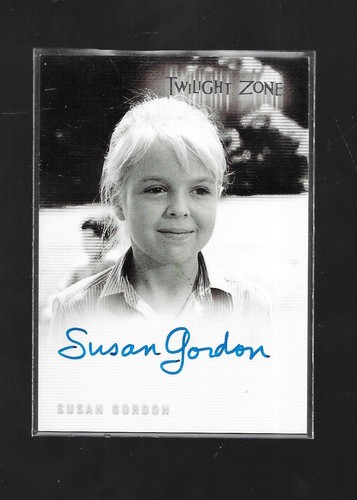 Twilight Zone 4 Science & Superstition 2005 autograph card A-86 Susan Gordon - Picture 1 of 2