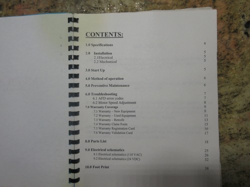 CHIPSLASTER INC MISTBLASTER SERVICE AND OPERATION MANUAL 03-09-00 REV.C  - Picture 3 of 4