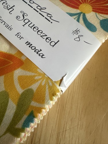 Fresh Squeezed Moda Charm Pack 42 100% Cotton 5" Precut Fabric Squares 44/45” - Picture 11 of 11
