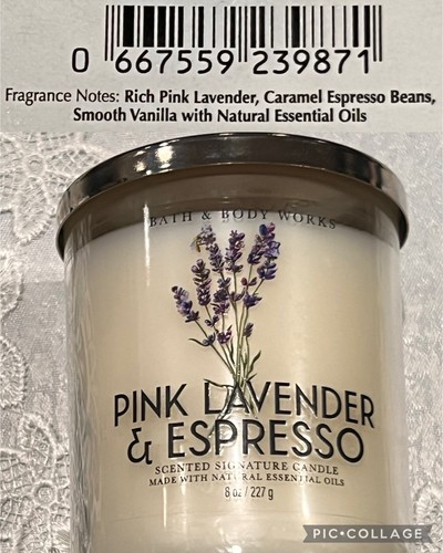 Bath & Body Works Singe wick Candle 8 oz Concentrated Oil Soy Wax Blend You Pick - Picture 31 of 43