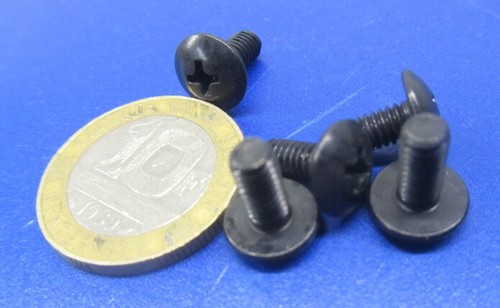 Truss Head Phillips 18-8 Stainless Black Oxide Screw 8-32 x 1/4" L, 50 Pcs - Picture 8 of 10