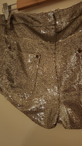 SPELL ~ Bond Girl Sequin Shorts Vintage Unicorn Festival ~ S Small - Picture 13 of 15