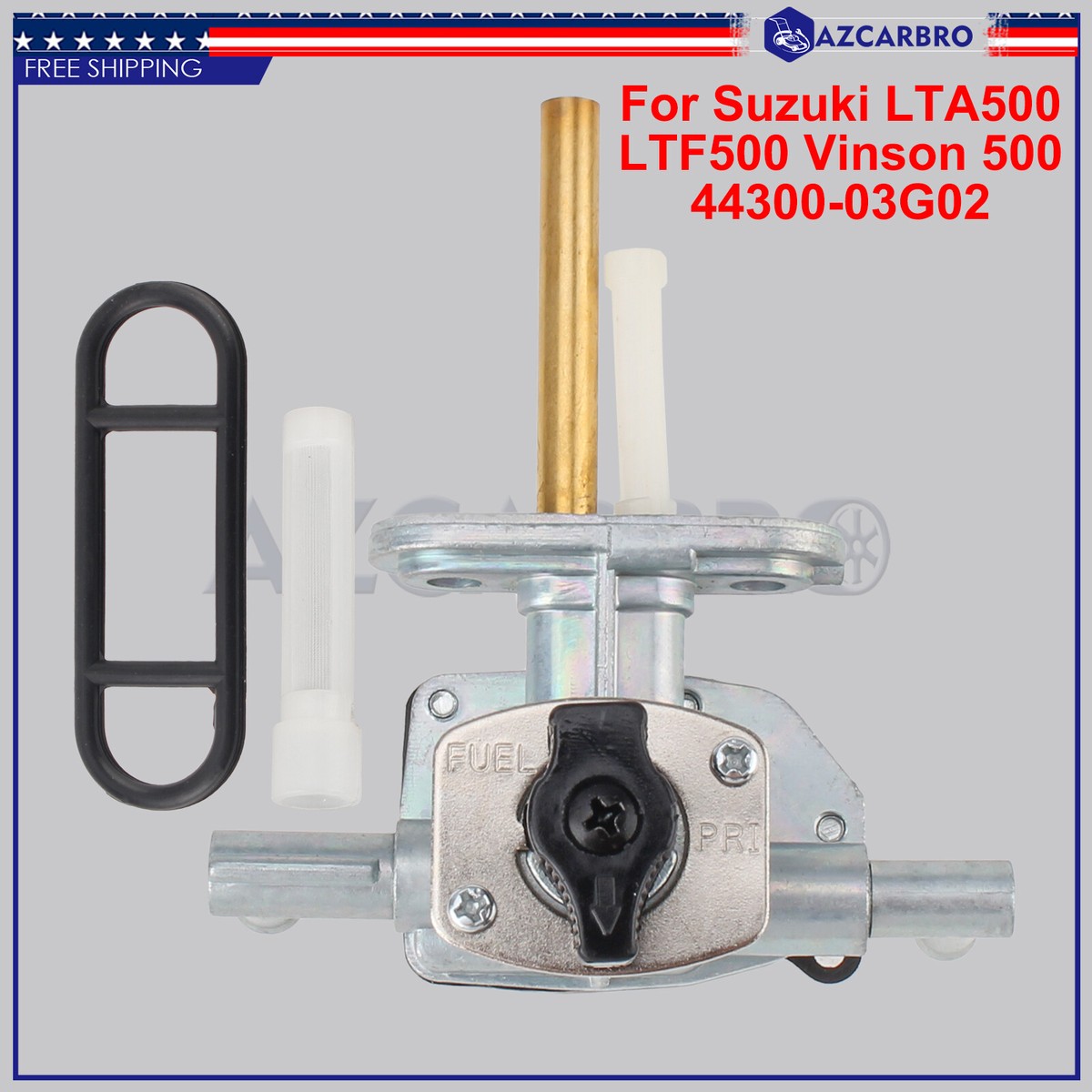 For Suzuki Vinson 500 LTF500FC 4x4 Manual Advantage Fuel Gas