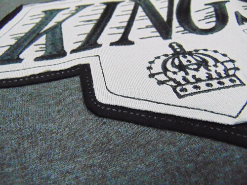 NEW MAJESTIC NHL LOS ANGELES KINGS GRAY T-SHIRT SIZE L - Picture 2 of 4