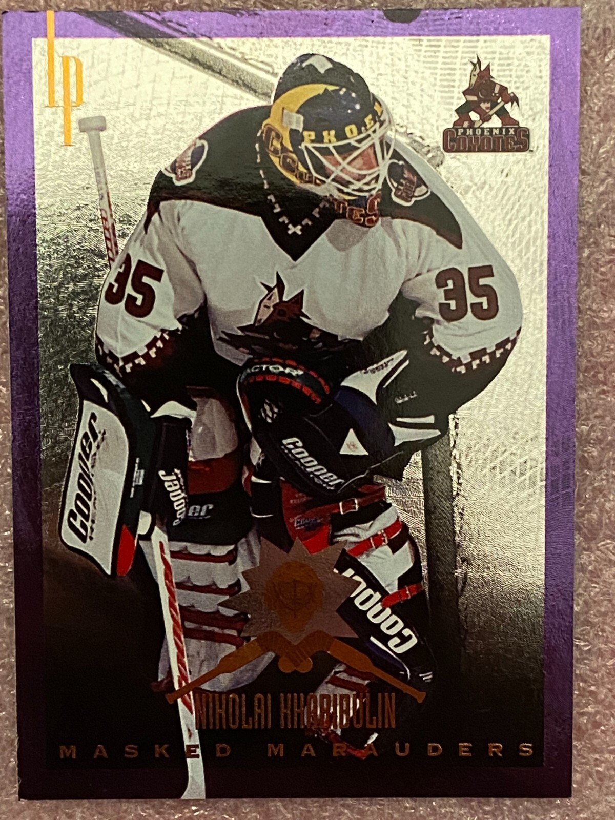 1996-97 Leaf Preferred #9 Nikolai Khabibulin Phoenix Coyotes Marauders 2220/2500