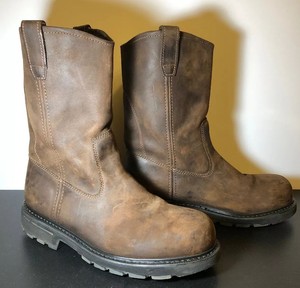 wolverine wellington steel toe boots