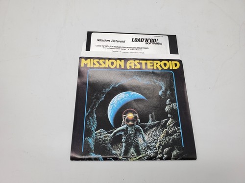 Mission Asteroid by Sierra On-line and Load N Go for Commodore 64 - WORKS - Picture 6 of 7